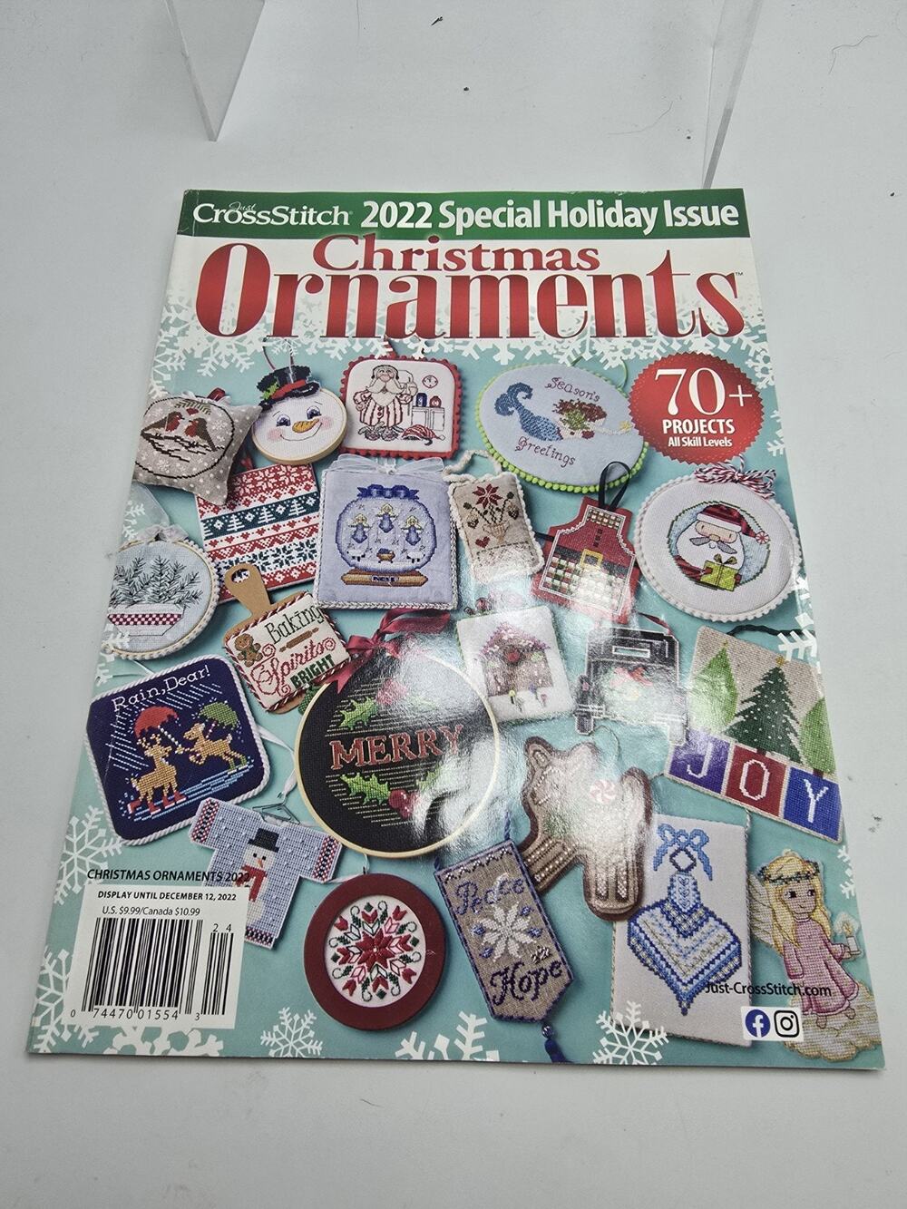 Just Cross Stitch - Christmas Ornaments 2022